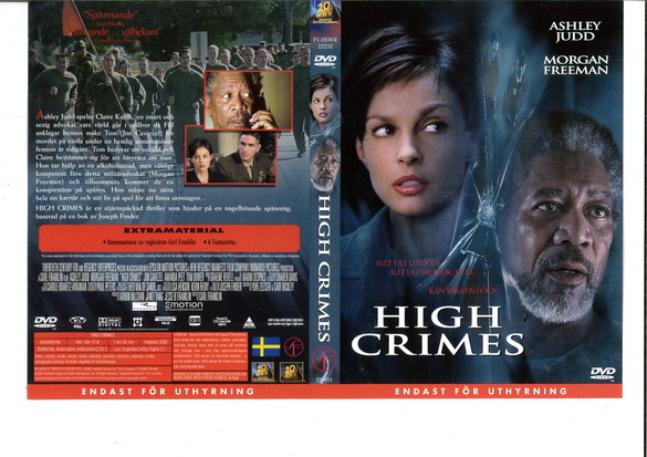 HIGH CRIMES (DVD OMSLAG)