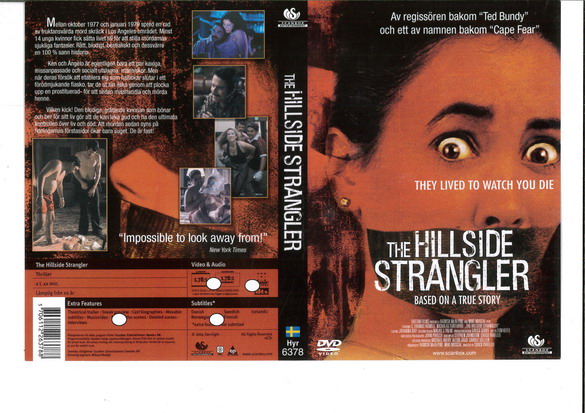 HILLSIDE STRANGER (DVD OMSLAG)