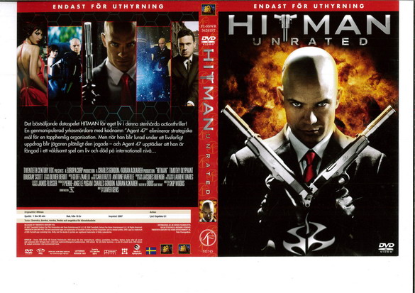 HITMAN (DVD OMSLAG)