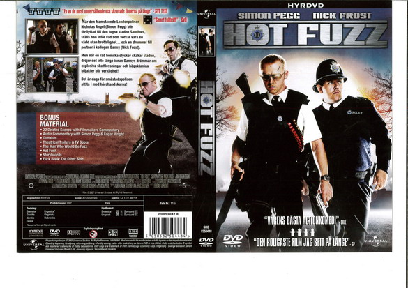 HOT FUZZ (DVD OMSLAG)