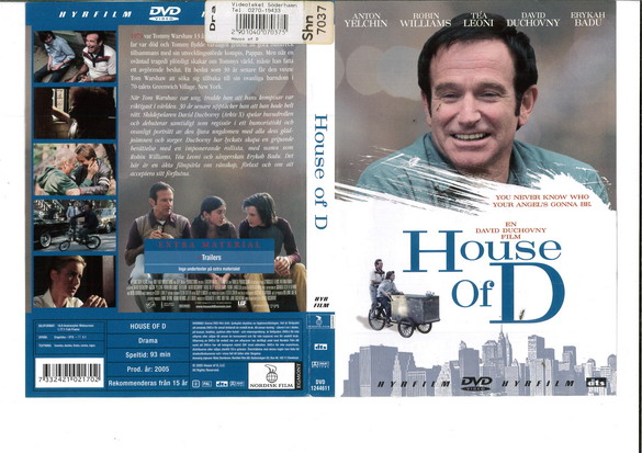 HOUSE OF D (DVD OMSLAG)