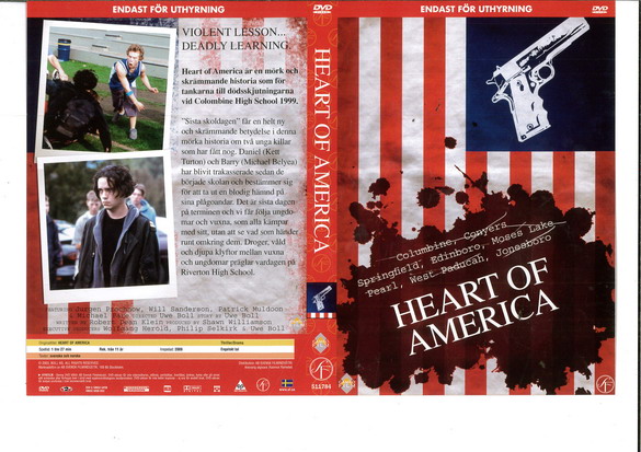 HEART OF AMERICA (DVD OMSLAG)