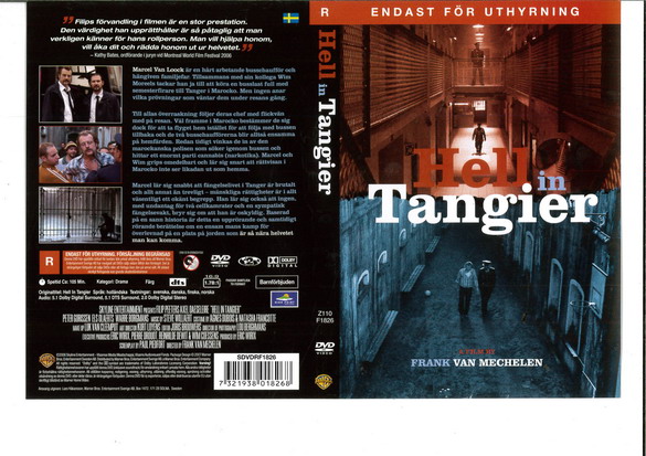 HELL IN TANGIER (DVD OMSLAG)