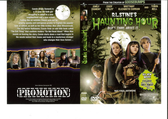 HAUNTING HOUR (DVD OMSLAG) PROMO