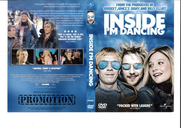 INSIDE I´M DANCING (DVD OMSLAG) PROMO