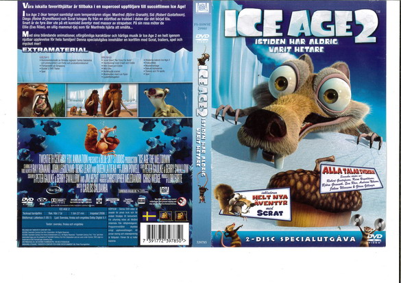 ICE AGE 2 (DVD OMSLAG)