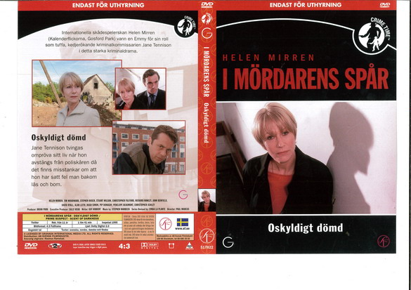 I MÖRDARENS SPÅR: OSKYLDIGT DÖMD (DVD OMSLAG)