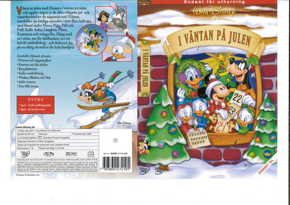 I VÄNTAN PÅ JULEN (DVD OMSLAG)