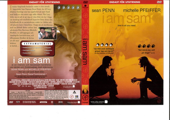 I AM SAM (DVD OMSLAG)