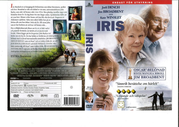 IRIS (DVD OMSLAG)