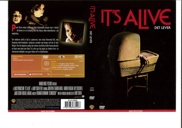 IT'S ALIVE (DVD OMSLAG)