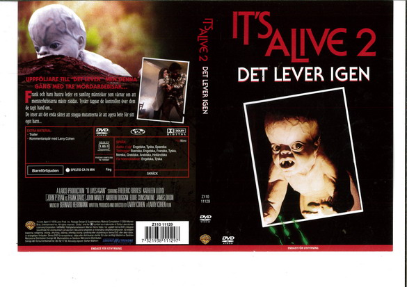 IT'S ALIVE 2 (DVD OMSLAG)