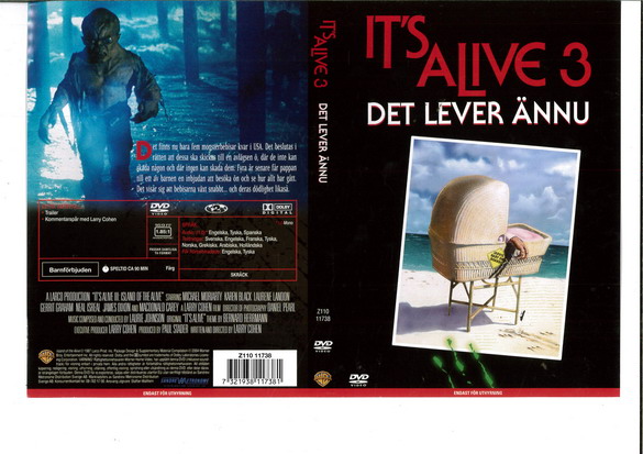 IT'S ALIVE 3 (DVD OMSLAG)