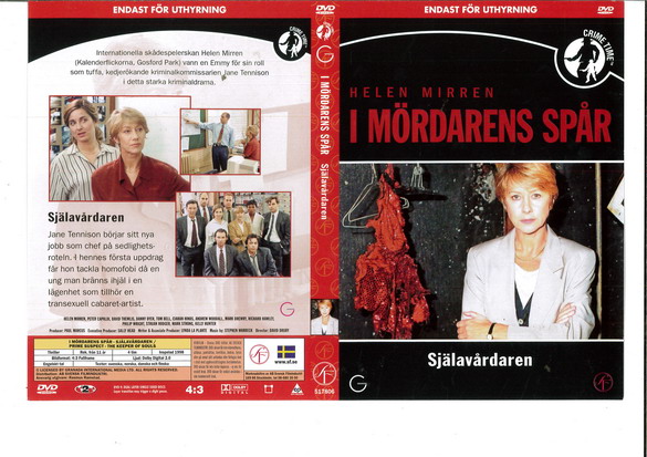 I MÖRDARENS SPÅR: SJÄLAVÅRDAREN (DVD OMSLAG)