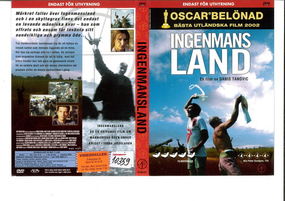 INGENMANSLAND (DVD OMSLAG)