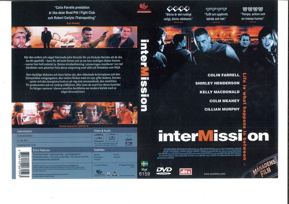 INTERMISSION (DVD OMSLAG)