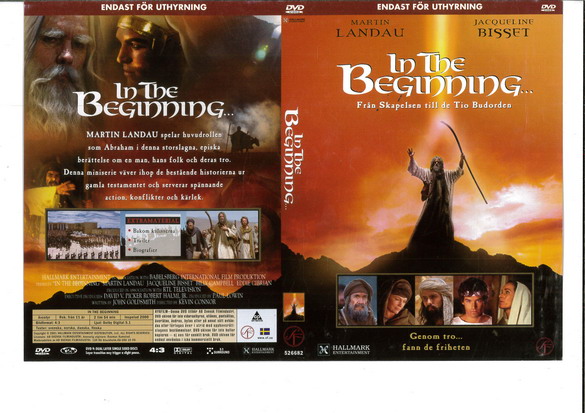 IN THE BEGINNING (DVD OMSLAG)