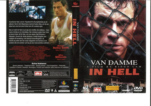 IN HELL (DVD OMSLAG)