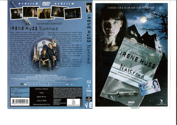 IRENE HUSS: NATTROND (DVD OMSLAG)