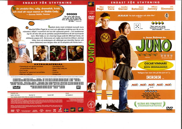 JUNO (DVD OMSLAG)
