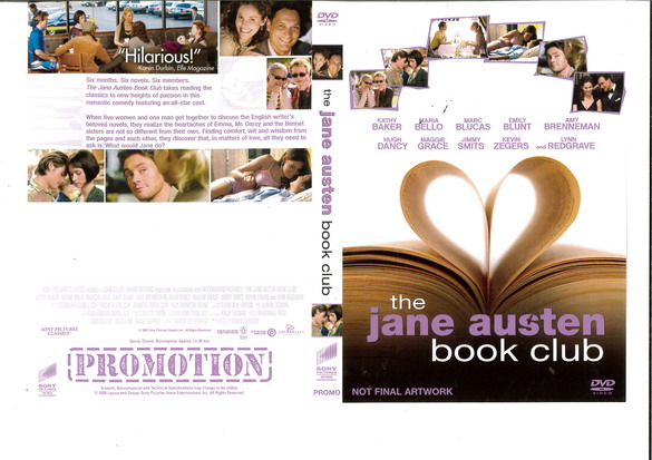 JANE AUSTEN BOOK CLUB (DVD OMSLAG) PROMO