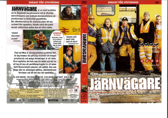 JÄRNVÄGARE (DVD OMSLAG)