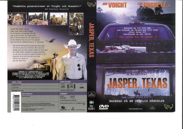 JASPER, TEXAS (DVD OMSLAG)