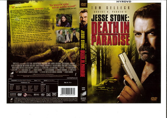 JESSE STONE: DEATH IN PARADISE (DVD OMSLAG)