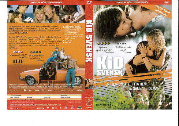 KID SVENSK (DVD OMSLAG)