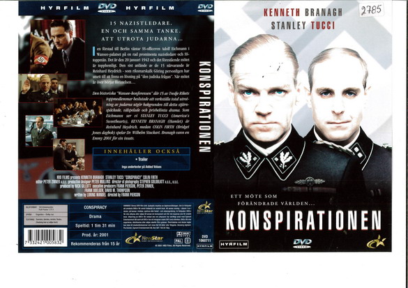 KONSPIRATIONEN (DVD OMSLAG)