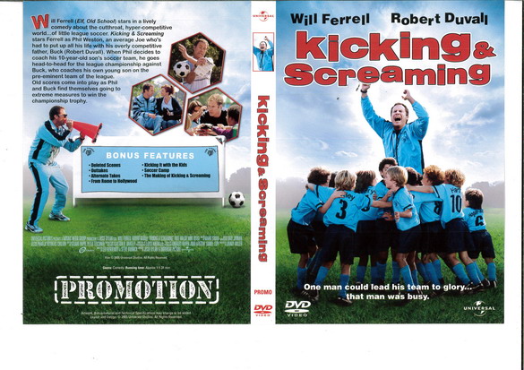 KICKING & SCREAMING (DVD OMSLAG) PROMO