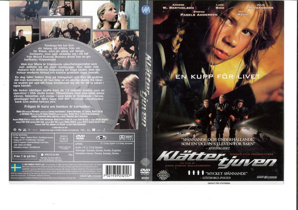KLÄTTERTJUVEN (2002) (DVD OMSLAG)