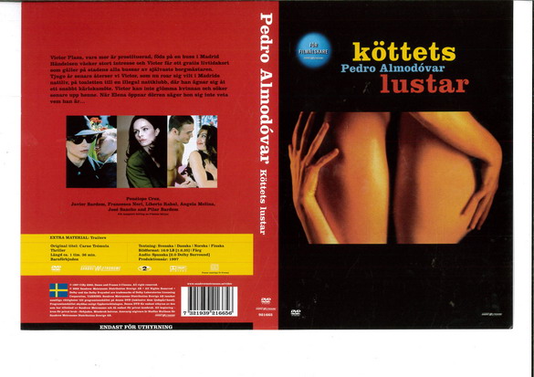 KÖTTETS LUSTAR (DVD OMSLAG)