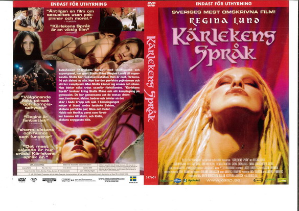 KÄRLEKENS SPRÅK (DVD OMSLAG)