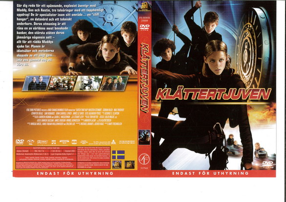 KLÄTTERTJUVEN (2003) (DVD OMSLAG)