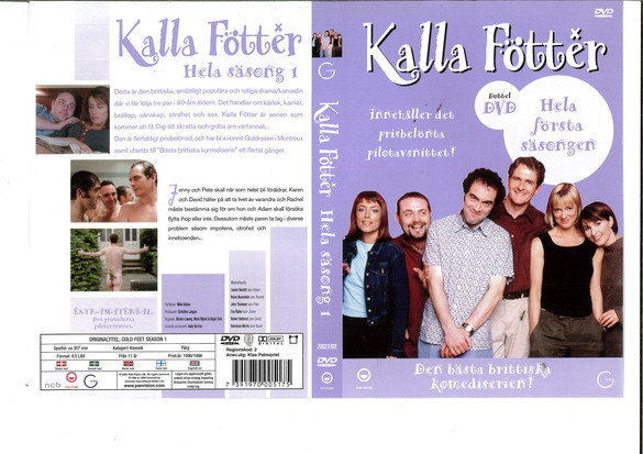 KALLA FÖTTER - HELA SÄS. 1 (DVD OMSLAG)