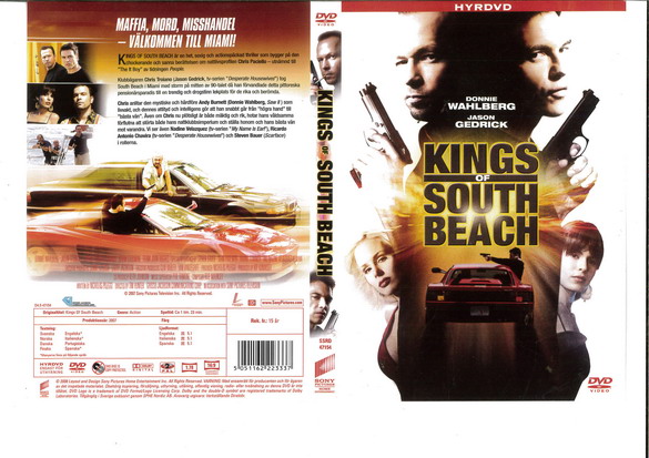 KINGS OF SOUTH BEACH (DVD OMSLAG)