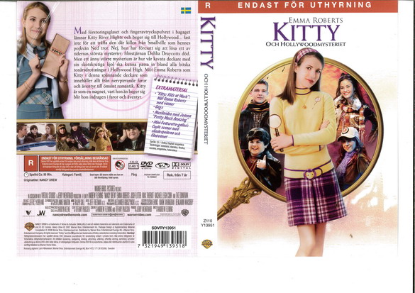 KITTY OCH HOLLYWOODMYSTERIET (DVD OMSLAG)