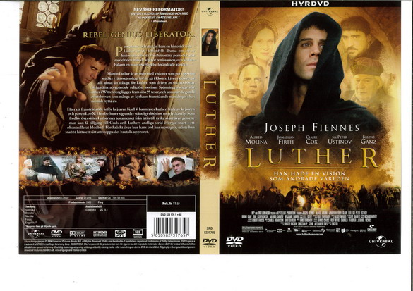 LUTHER (DVD OMSLAG)