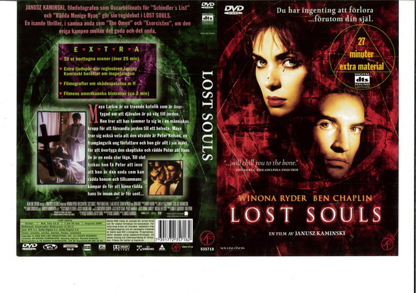 LOST SOULS (DVD OMSLAG)