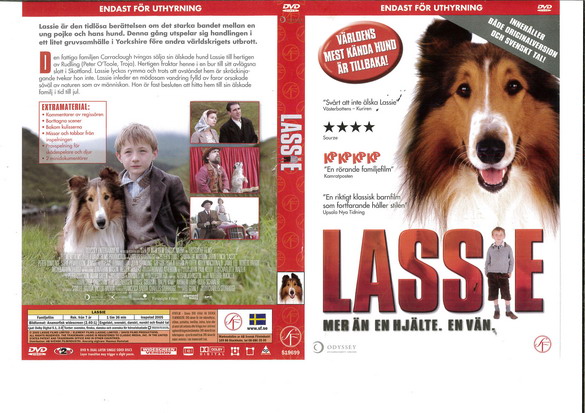 LASSIE (DVD OMSLAG)