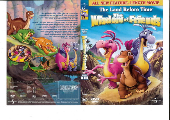 LAND BEFORE TIME: WISDOM OF FRIENDS (DVD OMSLAG) PROMO