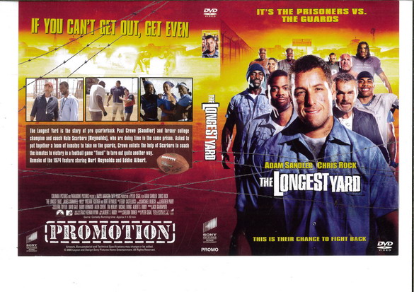 LONGEST YARD (DVD OMSLAG) PROMO