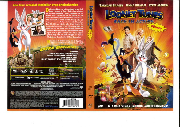 LOONEY TUNES BACK IN ACTION - FILMEN (DVD OMSLAG)