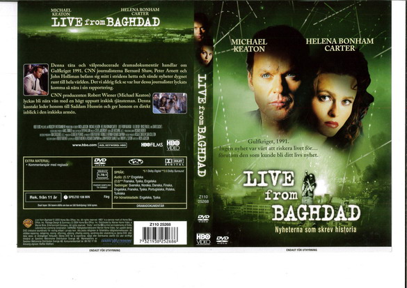 LIVE FROM BAGDAD (DVD OMSLAG)