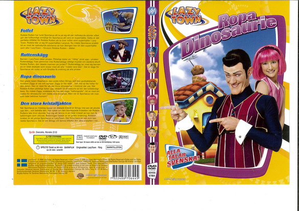 LAZY TOWN - ROPA DINOSAURIE (DVD OMSLAG)