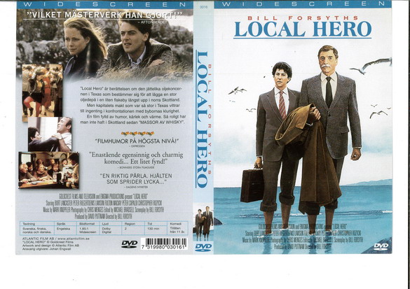 LOCAL HERO (DVD OMSLAG)