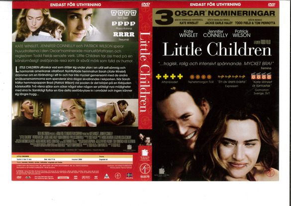 LITTLE CHILDREN (DVD OMSLAG)