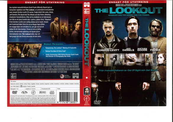 LOOKOUT (DVD OMSLAG)