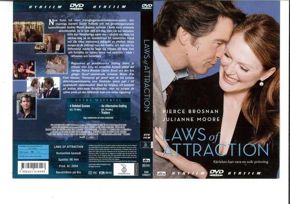 LAWS OF ATTRACTION (DVD OMSLAG)